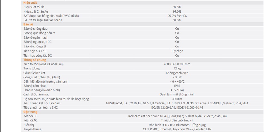 inverter hybrid solis 3 pha 10kw 12kw 15kw S6-EH3P biến tần lưu trữ năng lượng mặt trời